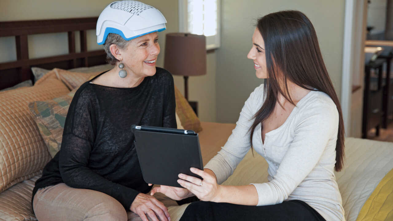 Theradome laser hair therapy helmet