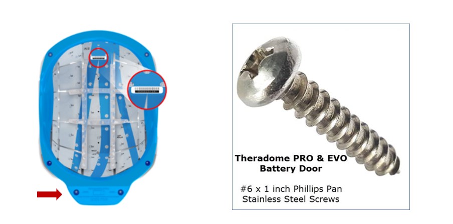 Battery Door Replacement Screws